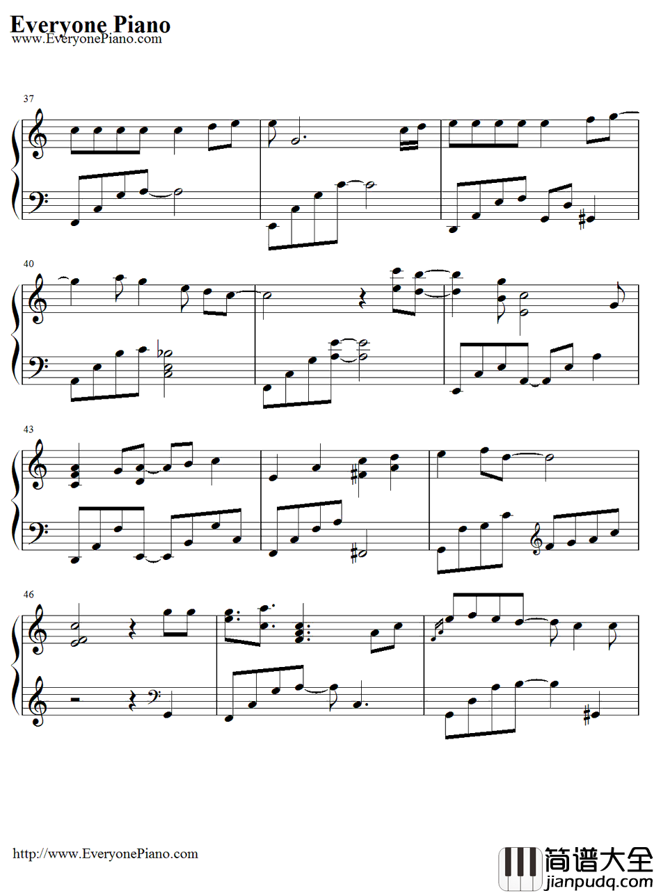 1000の言葉钢琴谱_倖田來未_千言万语_最终幻想X_2OST