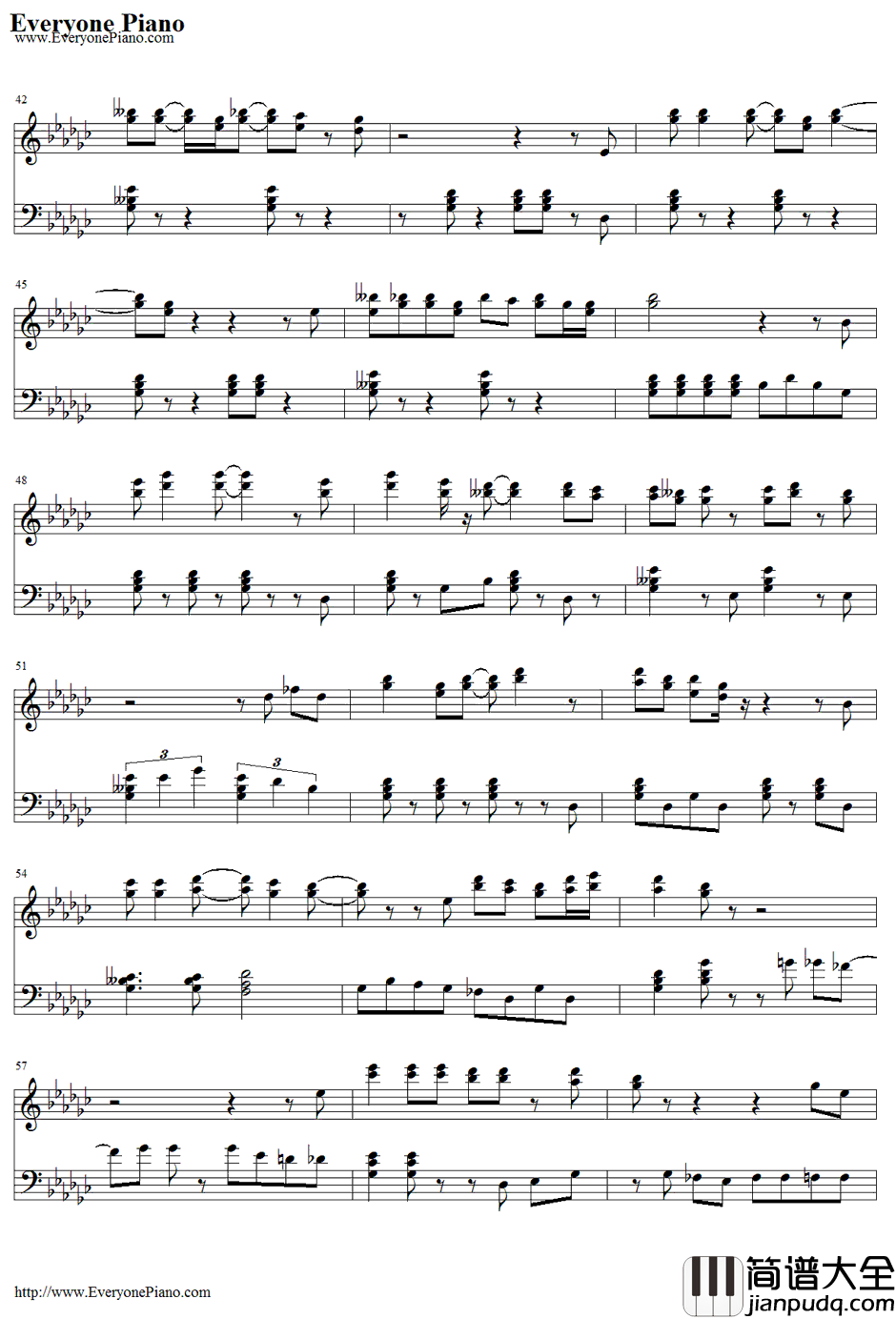 Cold_One钢琴谱_EricChurch