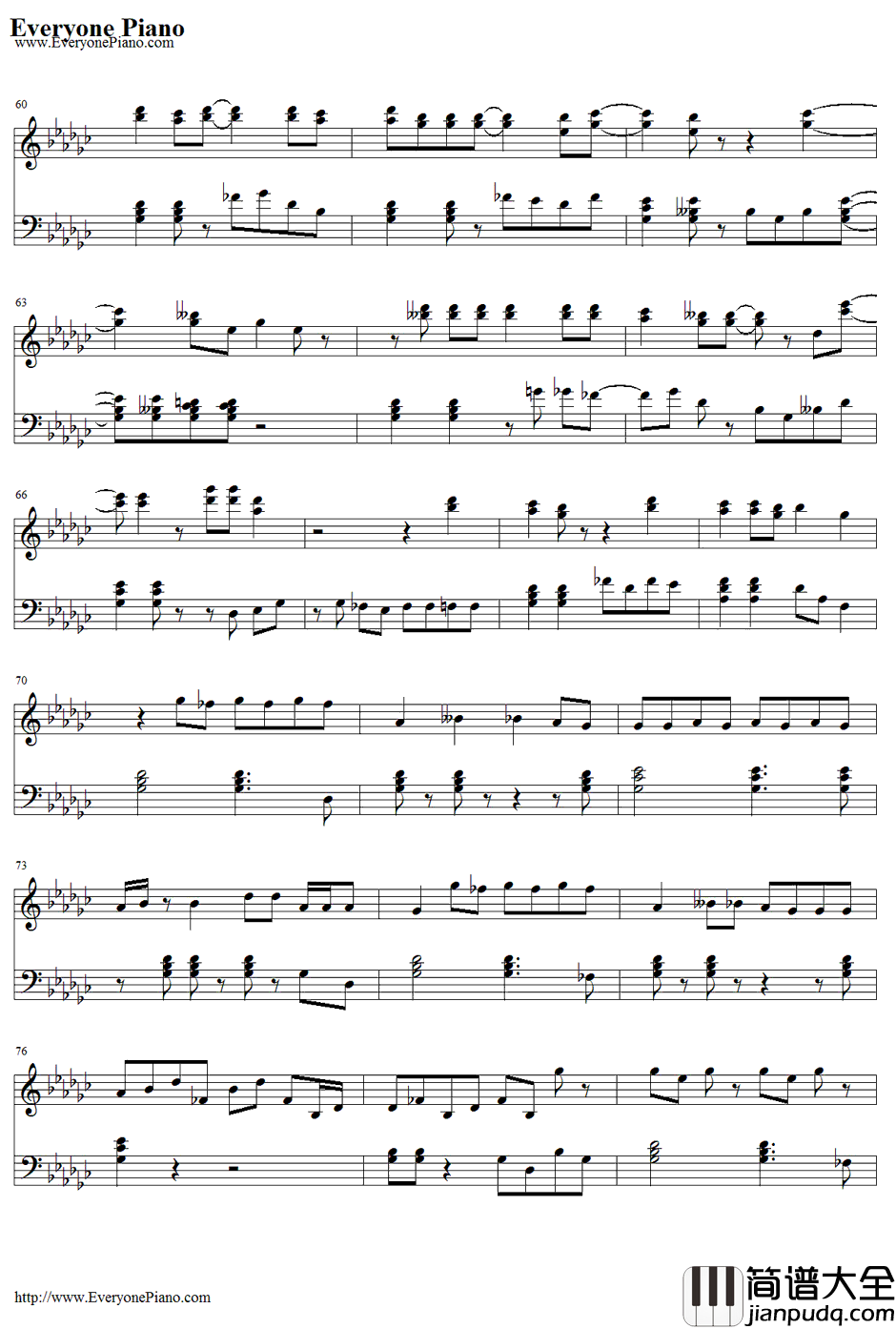 Cold_One钢琴谱_EricChurch