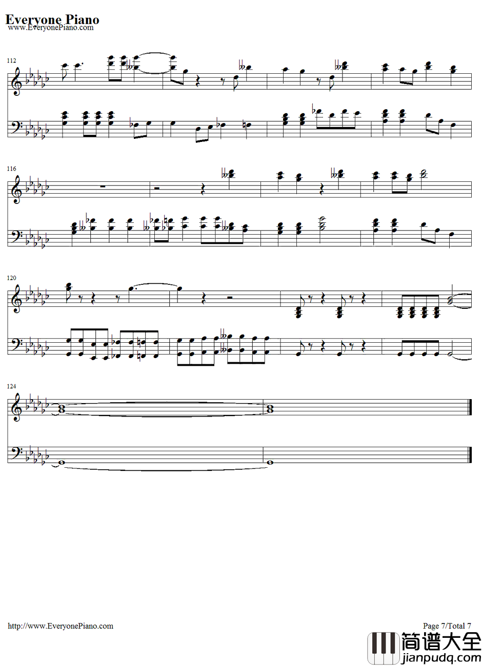 Cold_One钢琴谱_EricChurch