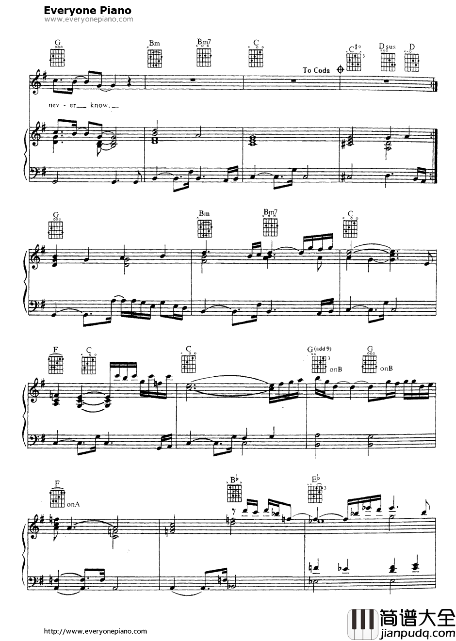 Nikita钢琴谱_EltonJohn　艾尔顿·约翰　