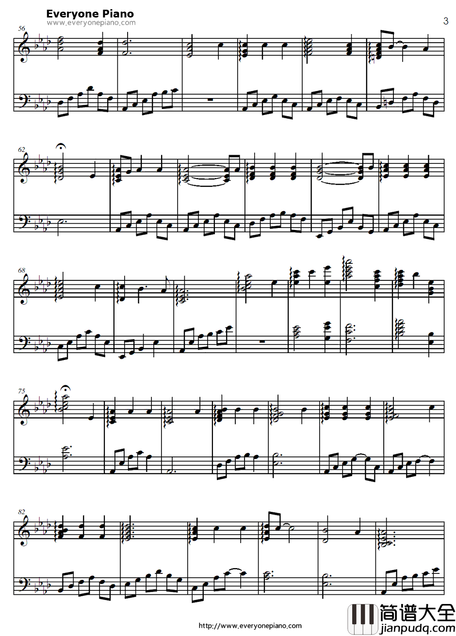 さくらんぼの実る顷钢琴谱_加藤登纪子_红猪主题歌