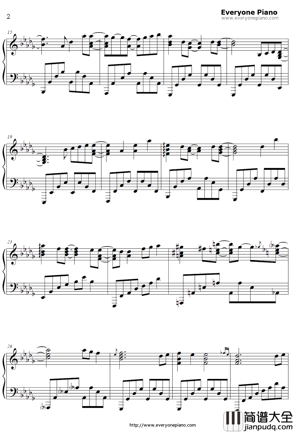 Shape_My_Story钢琴谱_やのあんな_斯特拉女子学院高等科C3部OP