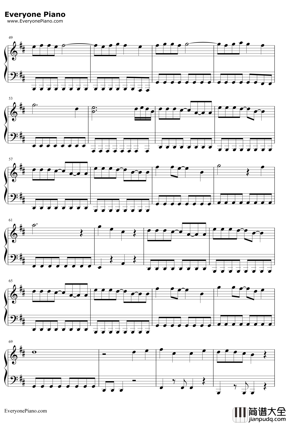 思い出がいっぱい钢琴谱_CoCo_乱马1/2热斗篇OP2