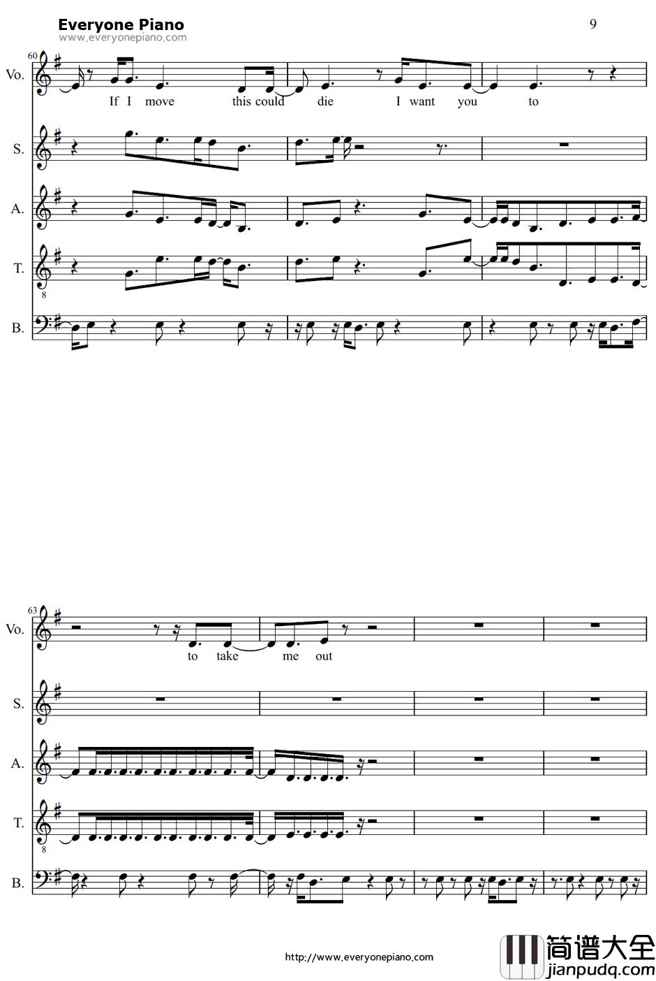 Take_Me_Out钢琴谱_FranzFerdinand