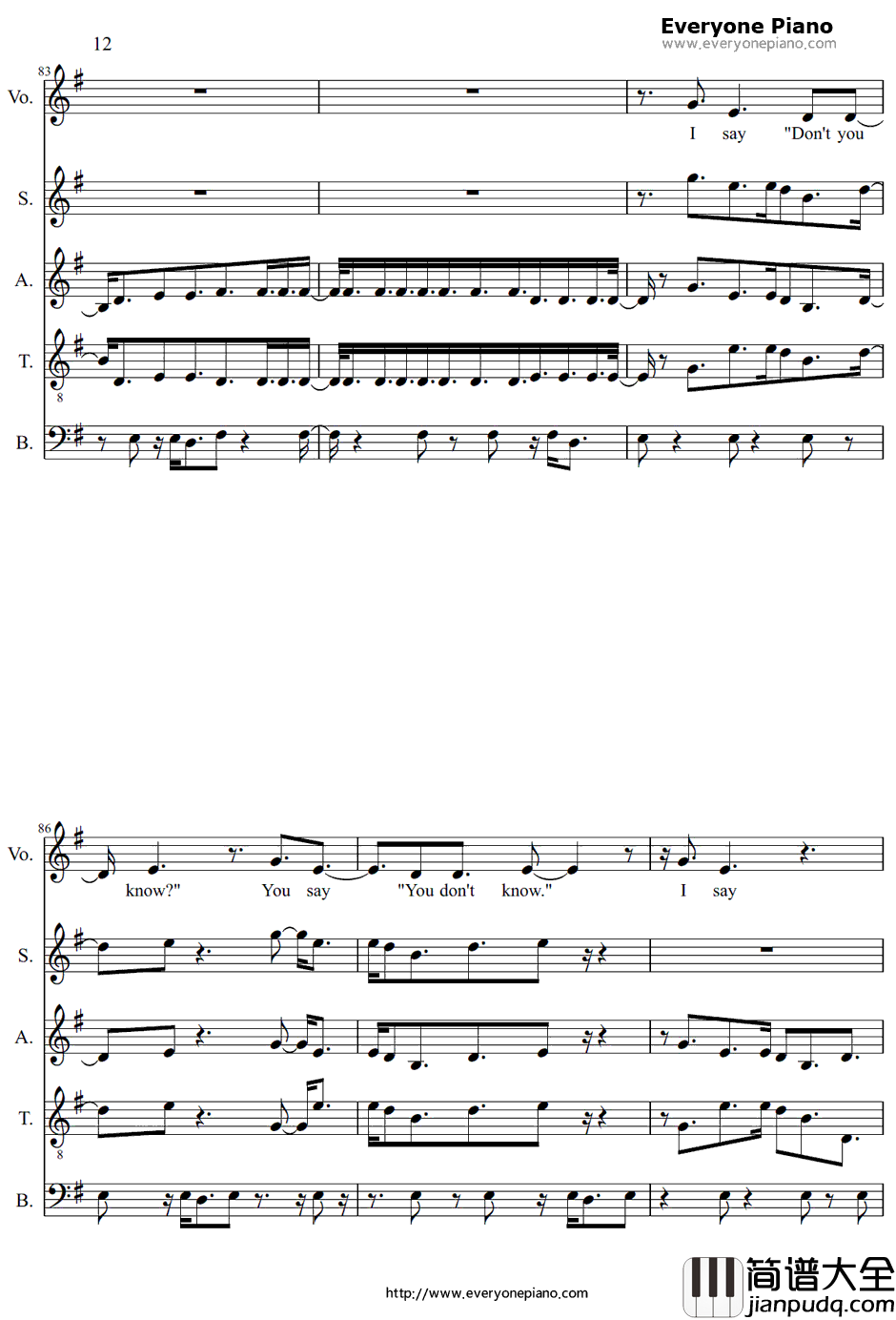 Take_Me_Out钢琴谱_FranzFerdinand