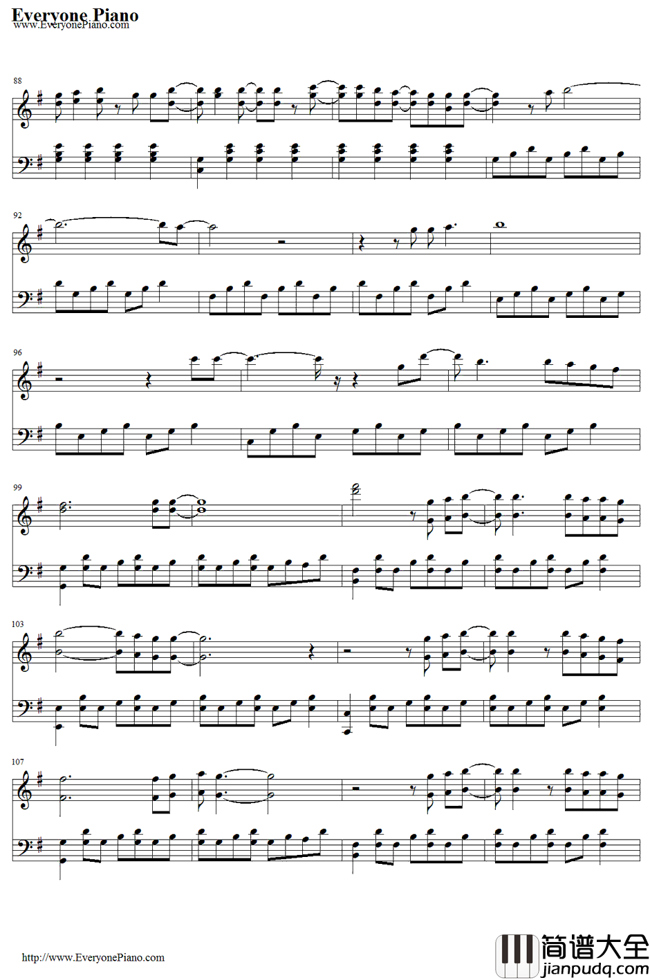 Something_in_the_Water钢琴谱_CarrieUnderwood