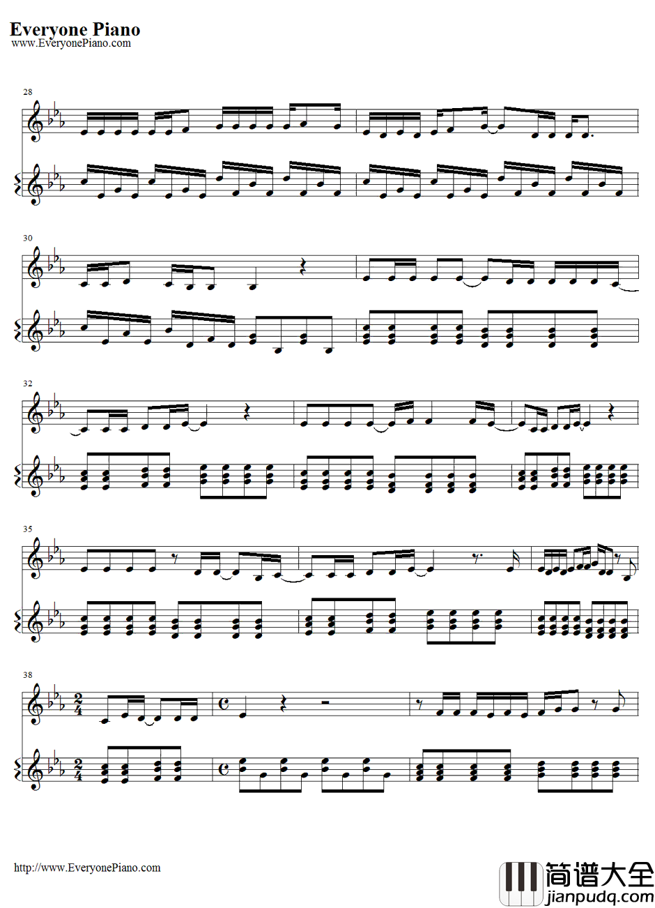 3月9日钢琴谱_レミオロメン（Remioromen）_一公升的眼泪插曲