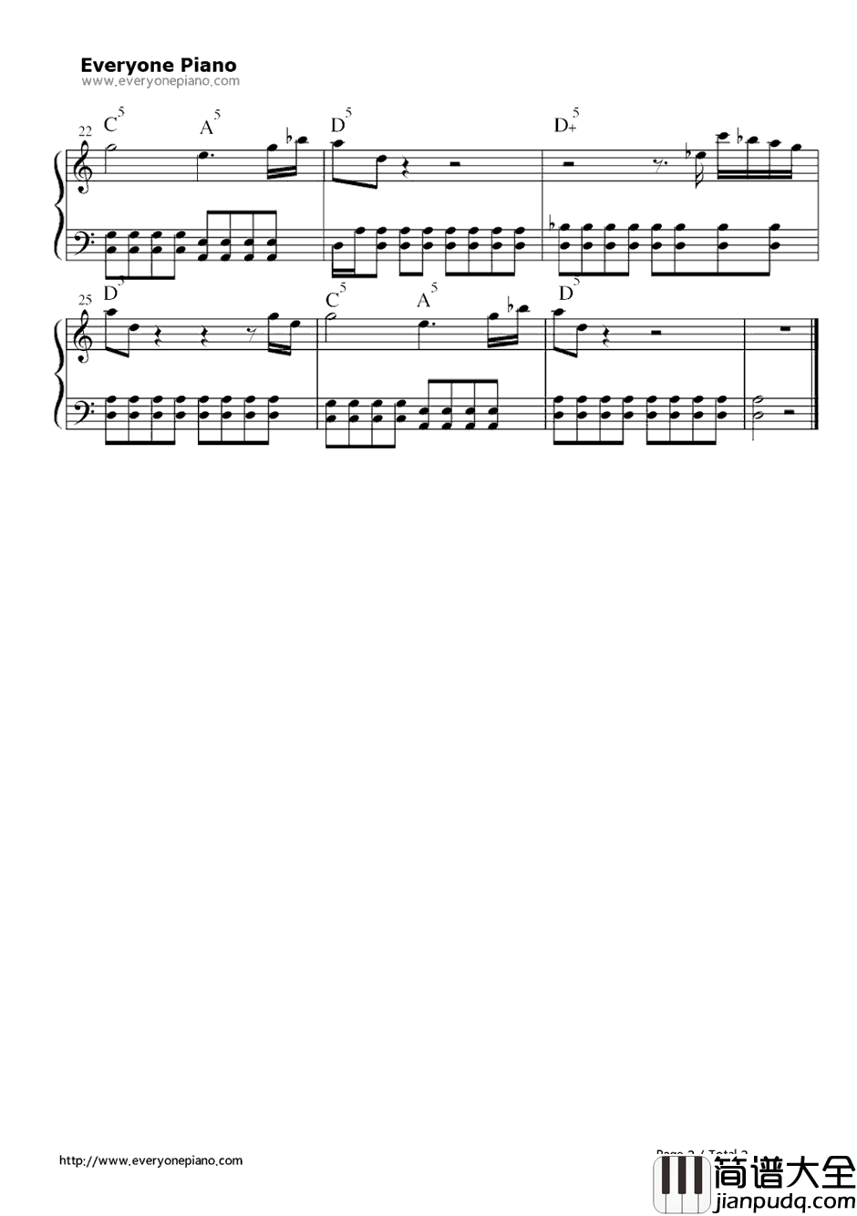 Lose_Yourself钢琴谱_Eminem_8MileOST