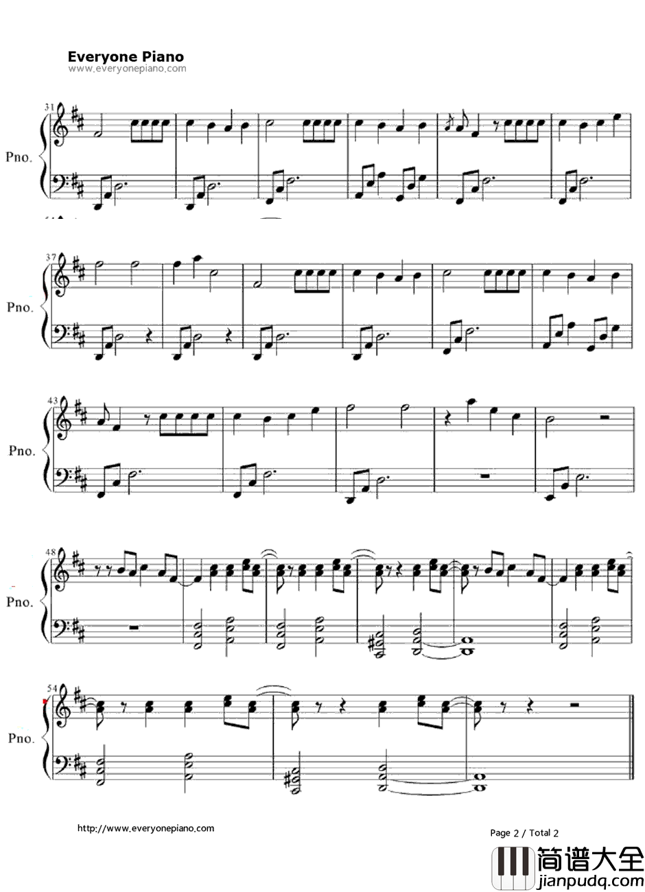 Video_Games钢琴谱_LanaDelRey