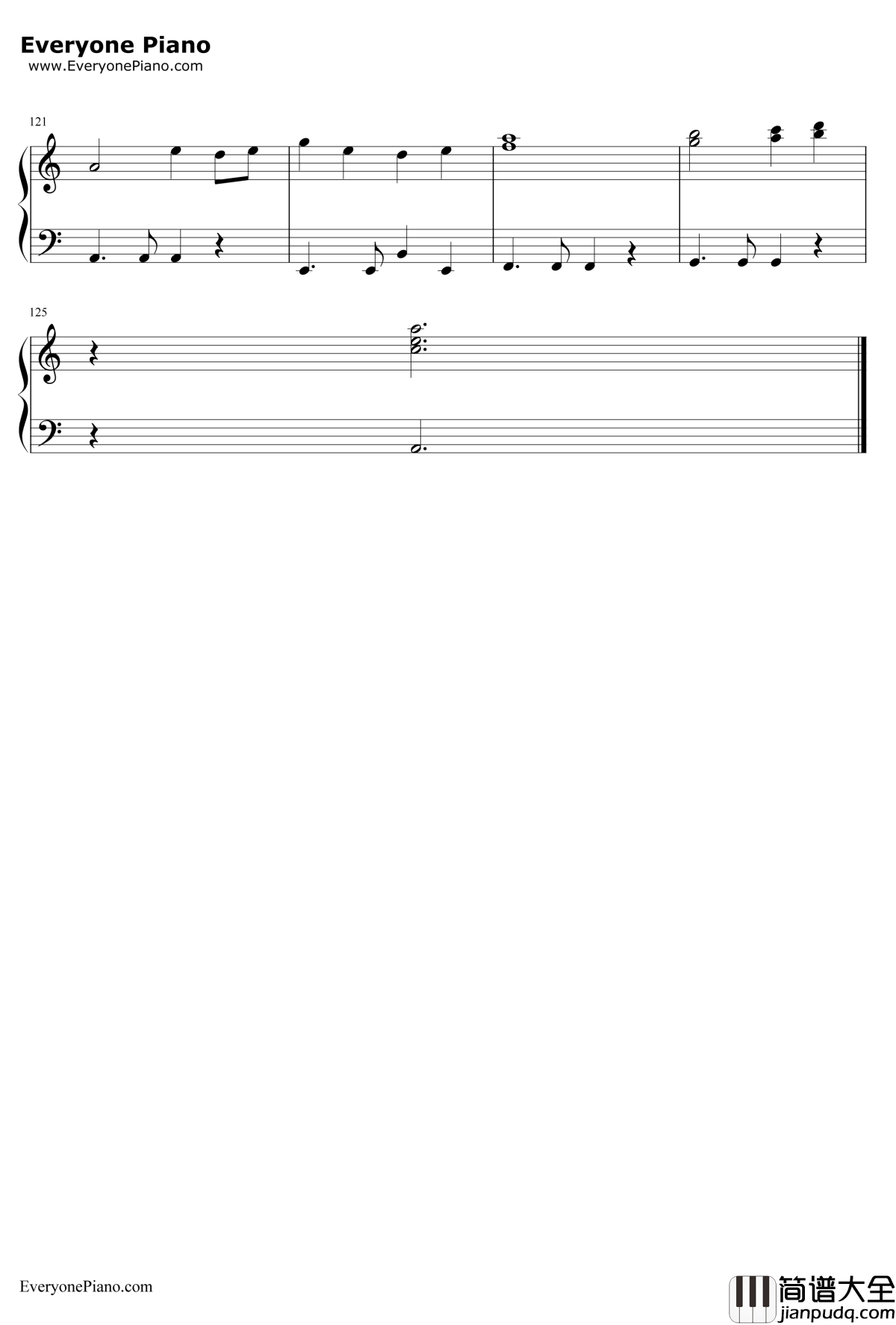 ひなげし钢琴谱_中岛美智代_乱马1/2热斗篇ED5