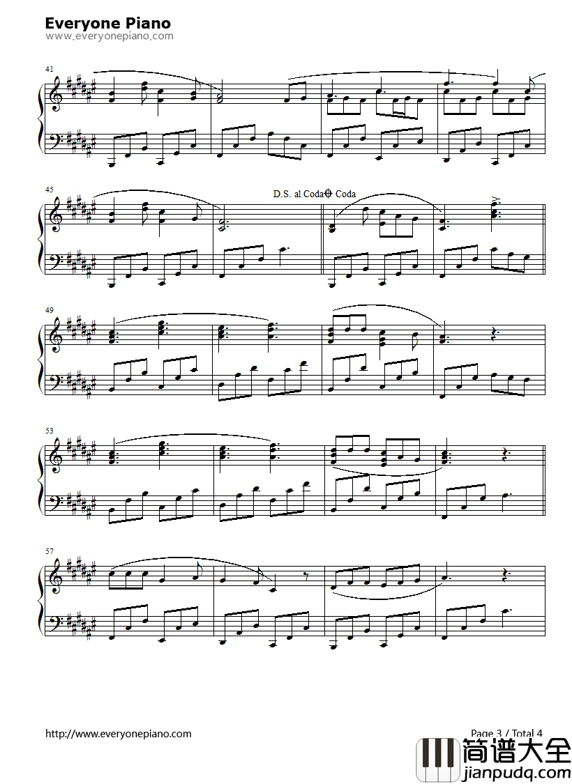 过云雨钢琴谱__张敬轩