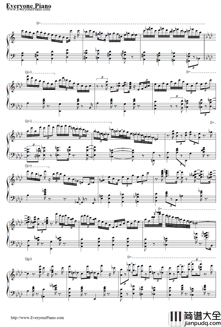 Tea_for_Two钢琴谱_ArtTatum