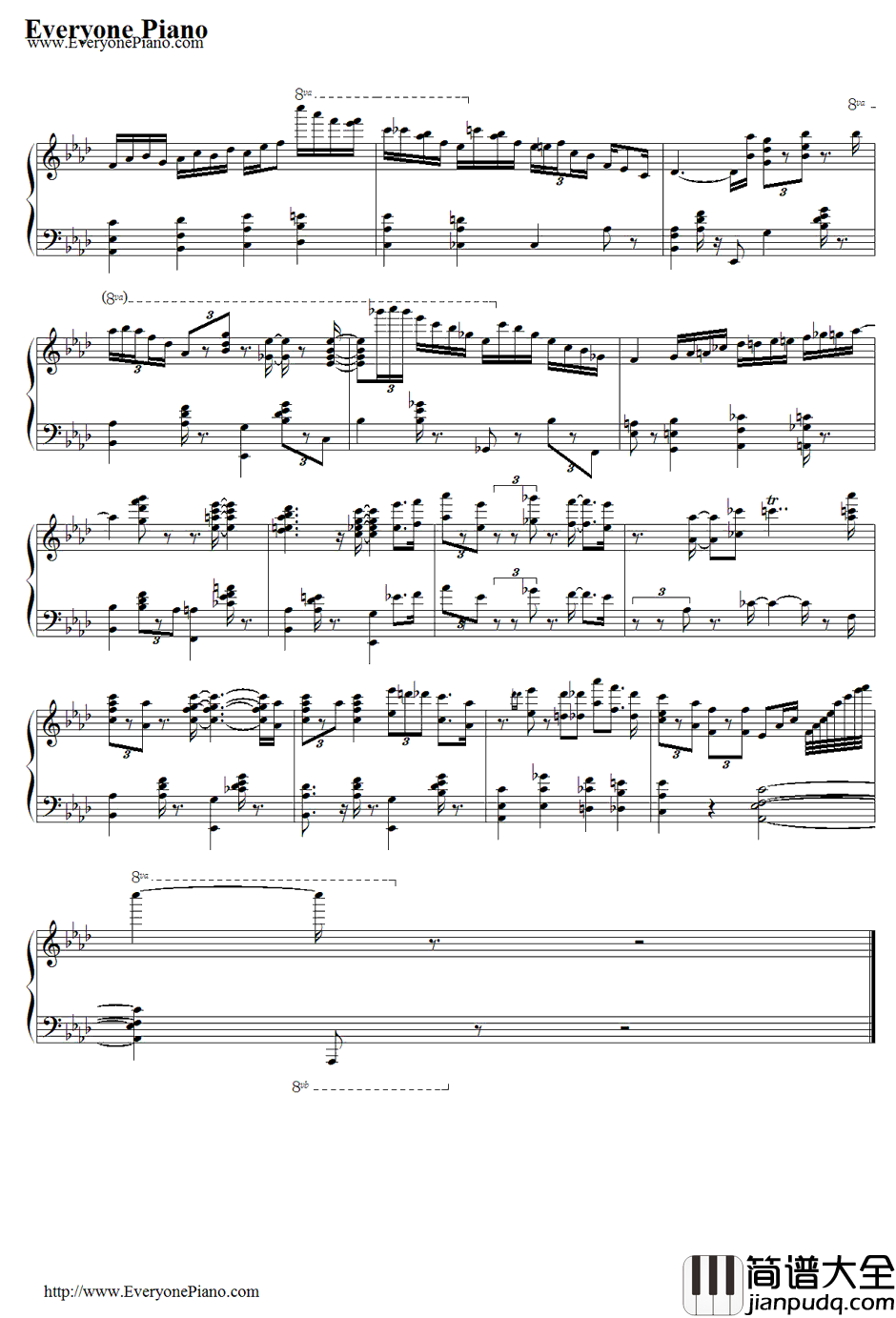 Tea_for_Two钢琴谱_ArtTatum