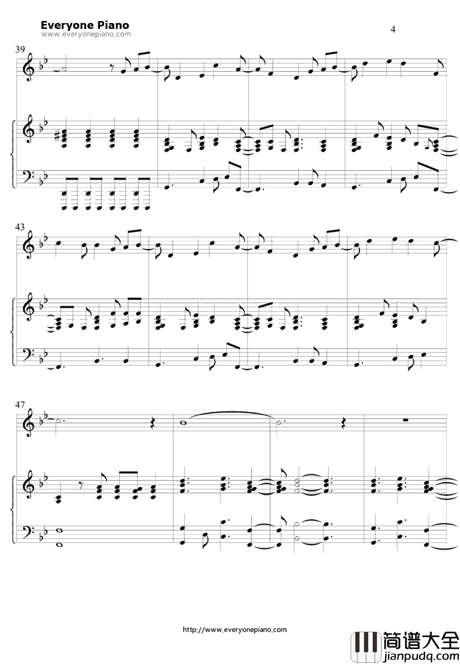 Agape钢琴谱_メロキュア_圆盘皇女OST