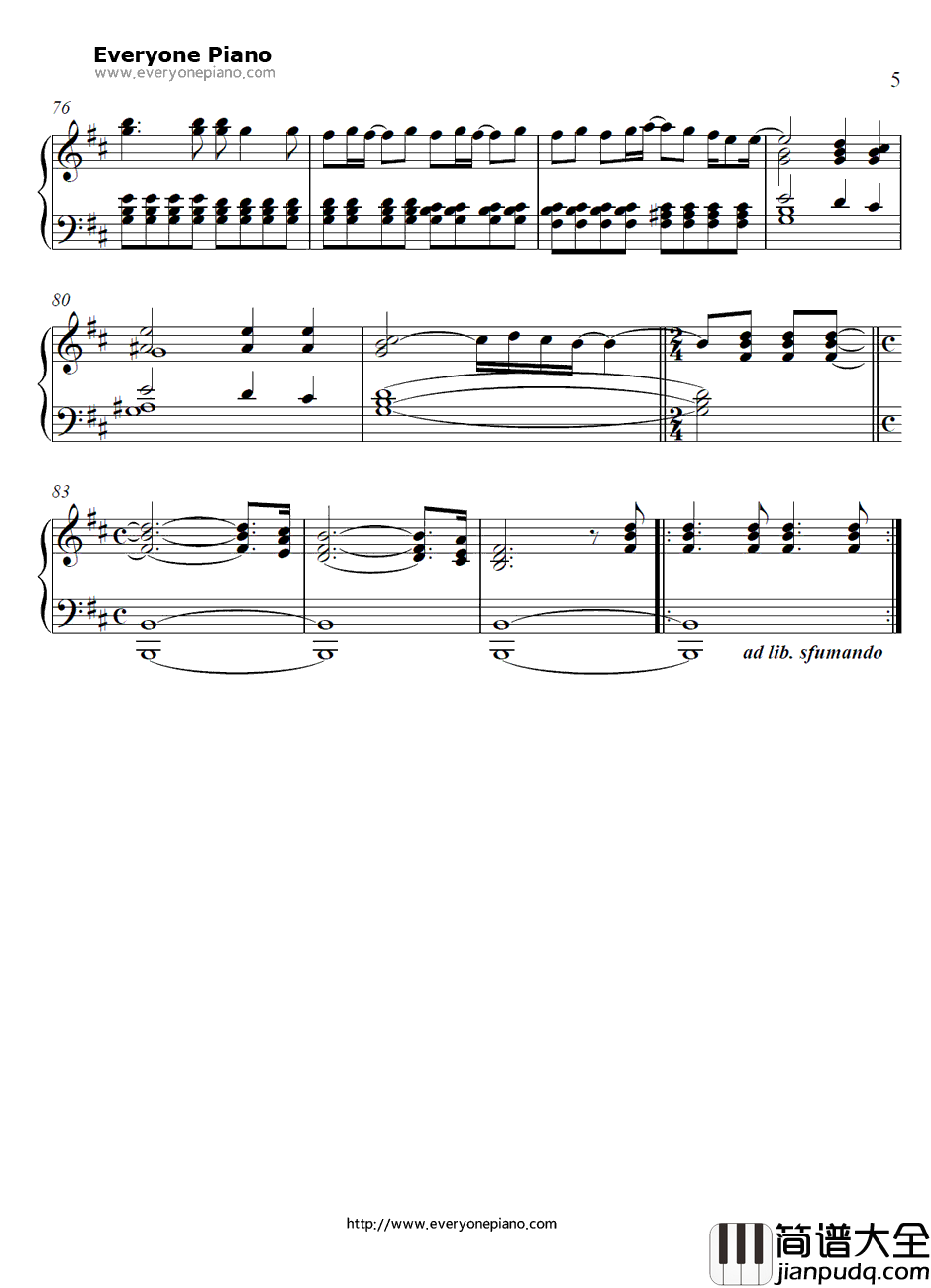 The_Show_Must_Go_On钢琴谱_Queen