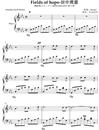 Fields_of_hope钢琴谱_田中理惠_机动战士高达SEEDDESTINYOST_吉他谱_钢琴谱_简谱