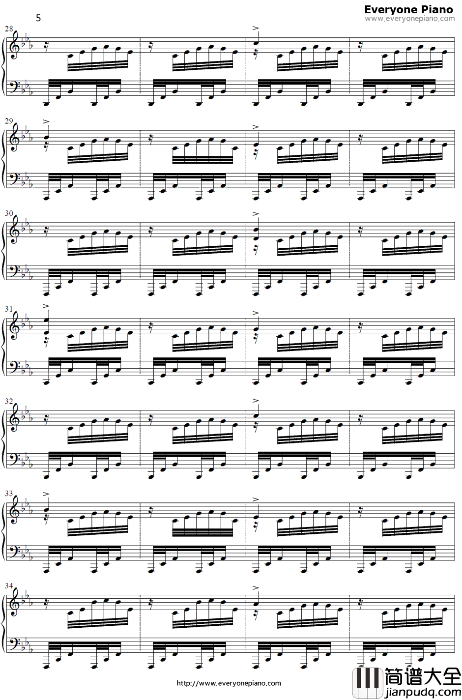 Final_Frontier钢琴谱_ThomasBergersen_星际穿越插曲