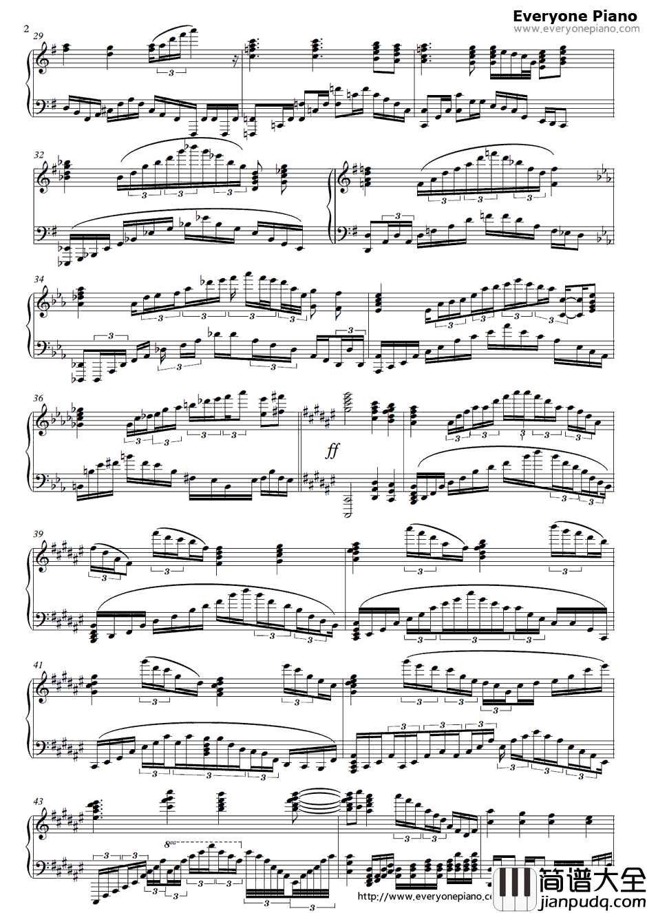 Starlog钢琴谱_ChouCho_魔法少女伊莉雅OP