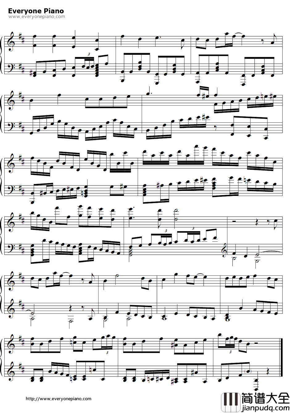 WHITE_of_CRIME钢琴谱_REVALCY_魔术快斗1412ED