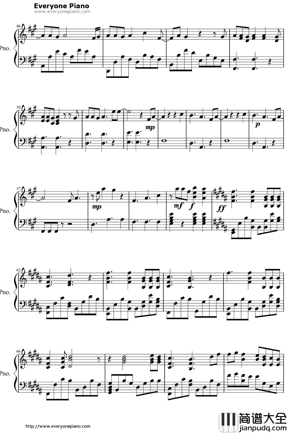 I_Want_It_That_Way钢琴谱_BackstreetBoys后街男孩