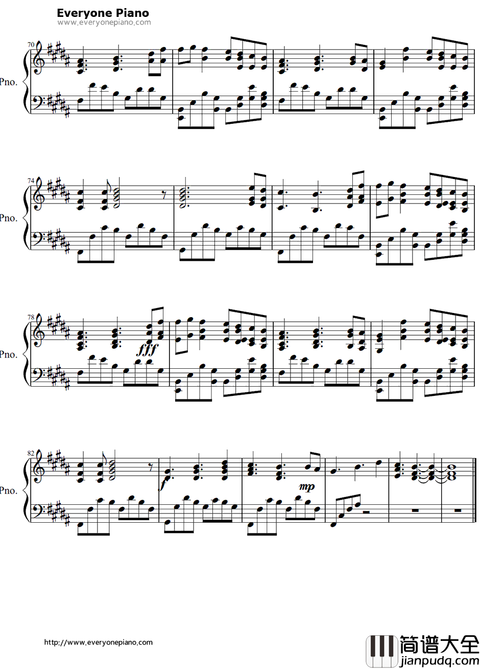 I_Want_It_That_Way钢琴谱_BackstreetBoys后街男孩