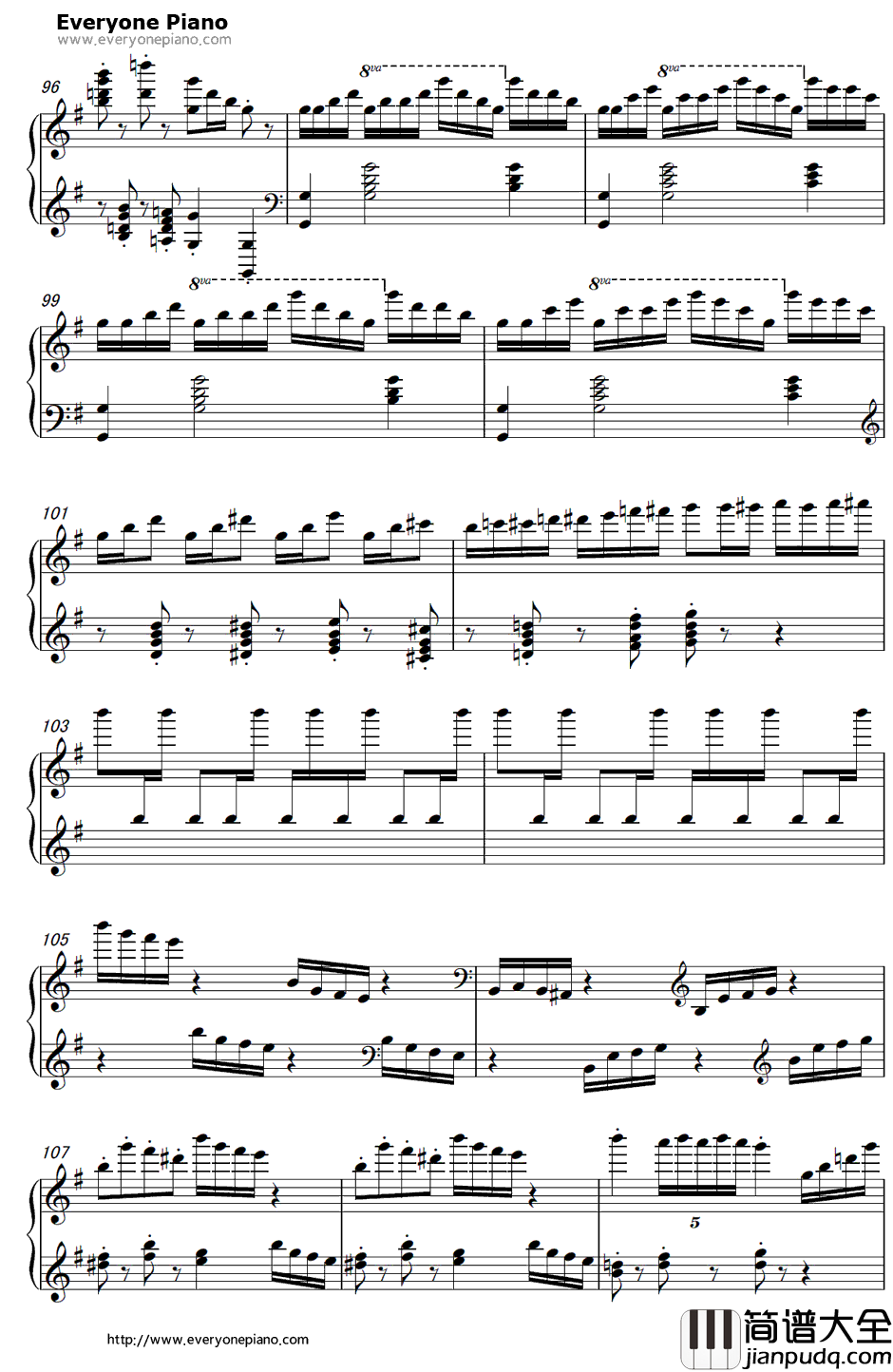 New_World_Concerto钢琴谱_马克西姆_新世界钢琴协奏曲