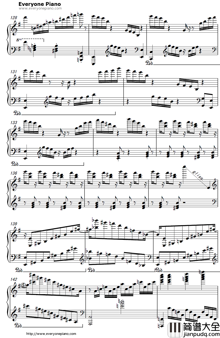 New_World_Concerto钢琴谱_马克西姆_新世界钢琴协奏曲