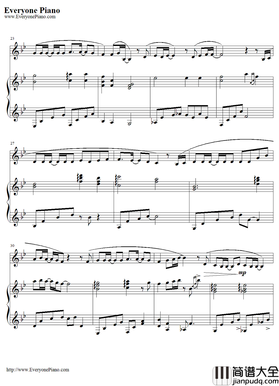 桜の花びらたち钢琴谱_前田敦子(AKB48)_伴奏版_前田敦子_AKB48