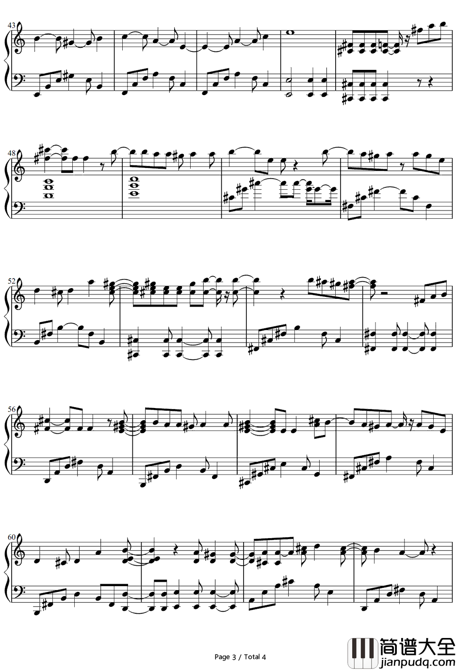 Don't_think.Feel钢琴谱_美女甜甜圈!!!（アイドリング!!!）_妖精的尾巴ED8