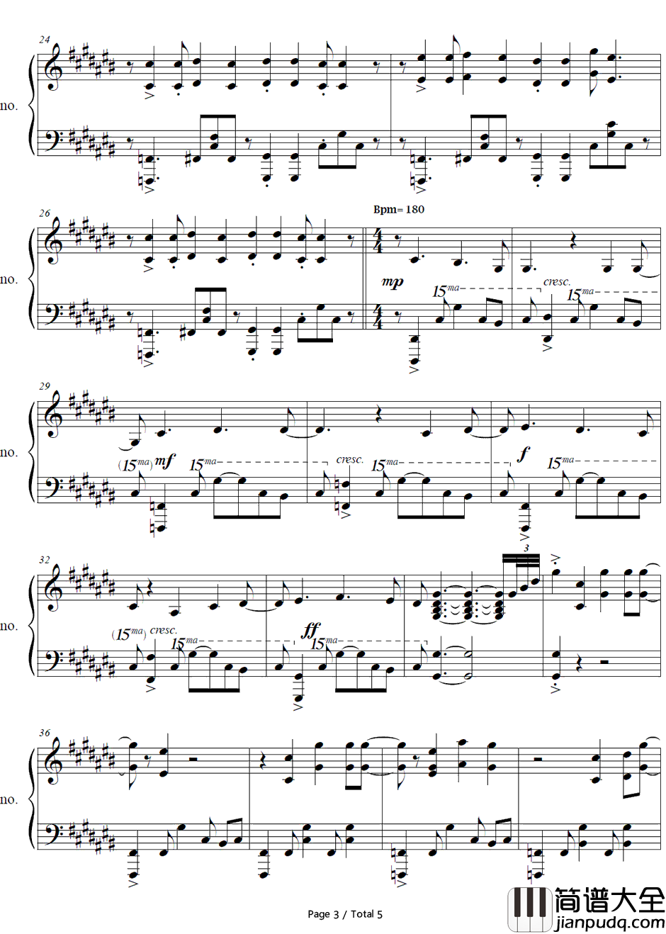 変幻自在のマジカルスター钢琴谱_GRANRODEO_黑子的篮球OP4