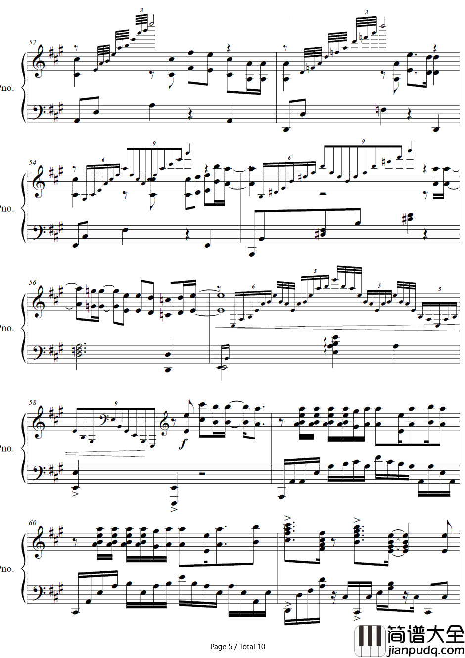 君が笑む夕暮れ钢琴谱_南条爱乃_东京暗鸦ED1