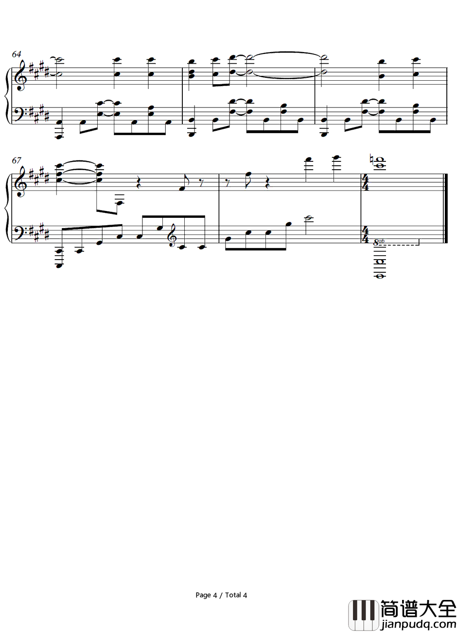 红莲钢琴谱_DOES_火影忍者疾风传OP15