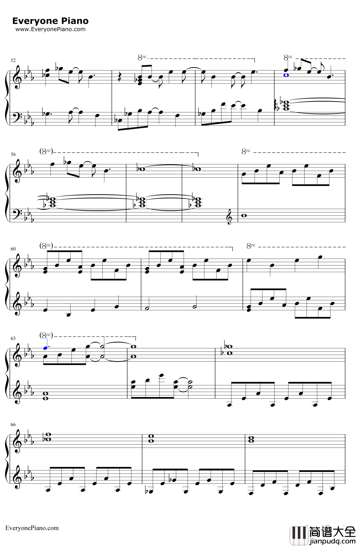 Do_You_Want_to_Builda_Snowman钢琴谱_KristenBell_冰雪奇缘插曲