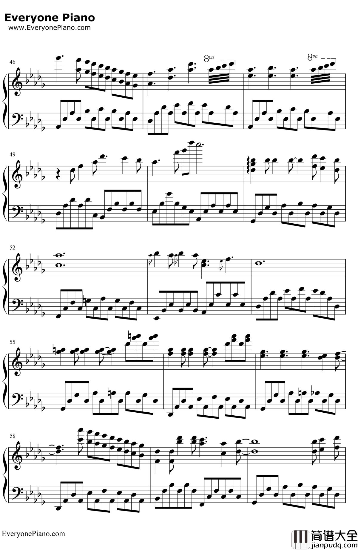 散步钢琴谱_久石让JoeHisaishi宫崎骏_龙猫片头主题曲