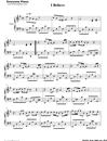 I_Believe钢琴谱_申升勋_我的野蛮女友主题曲_吉他谱_钢琴谱_简谱