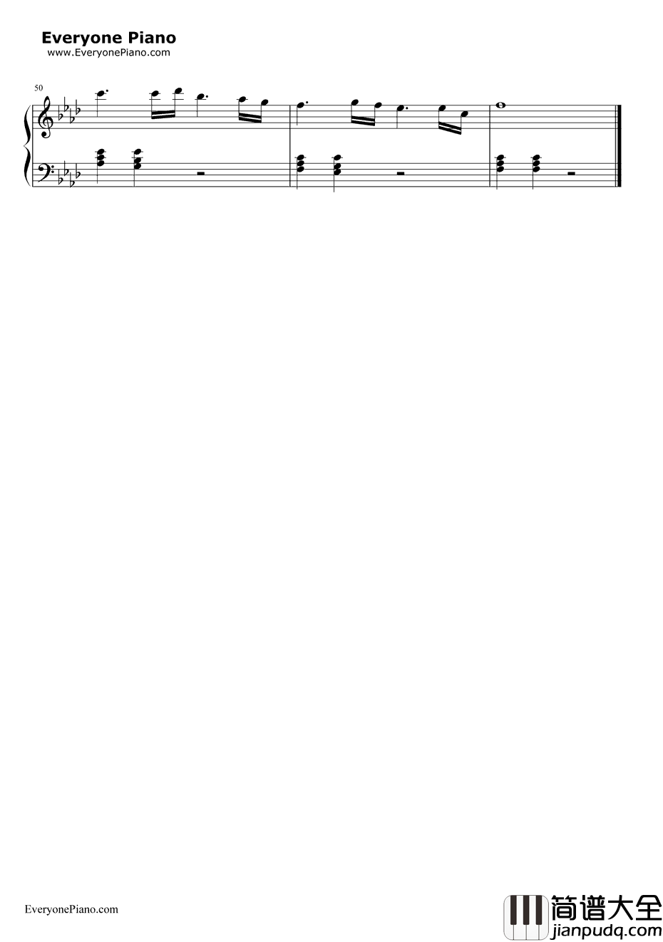 我们的爱钢琴谱_飞儿乐团