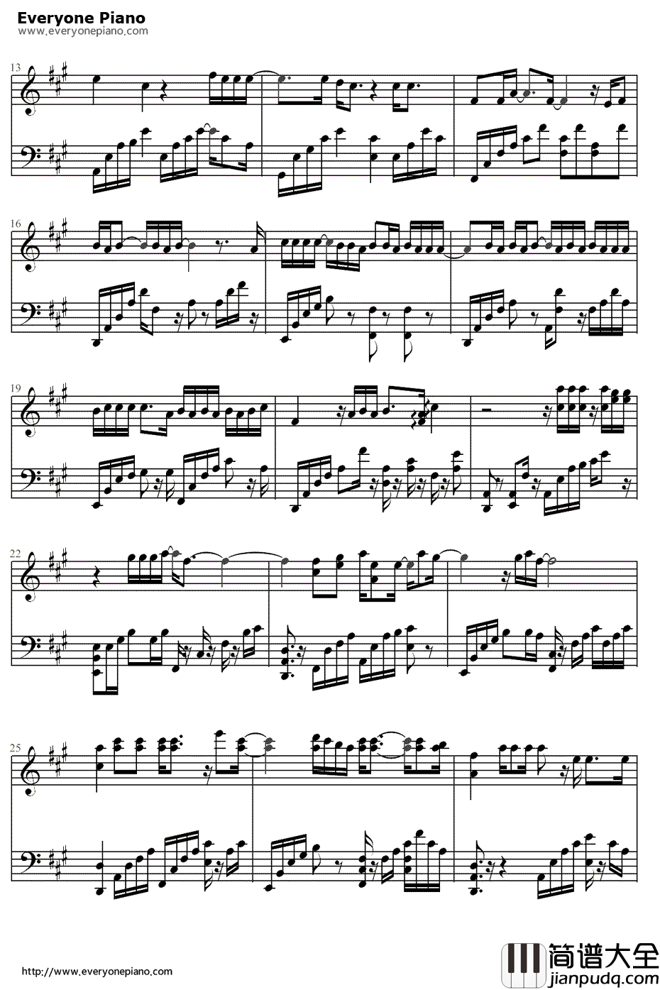 Someone_Like_You钢琴谱_Adele_Adele专辑_21_