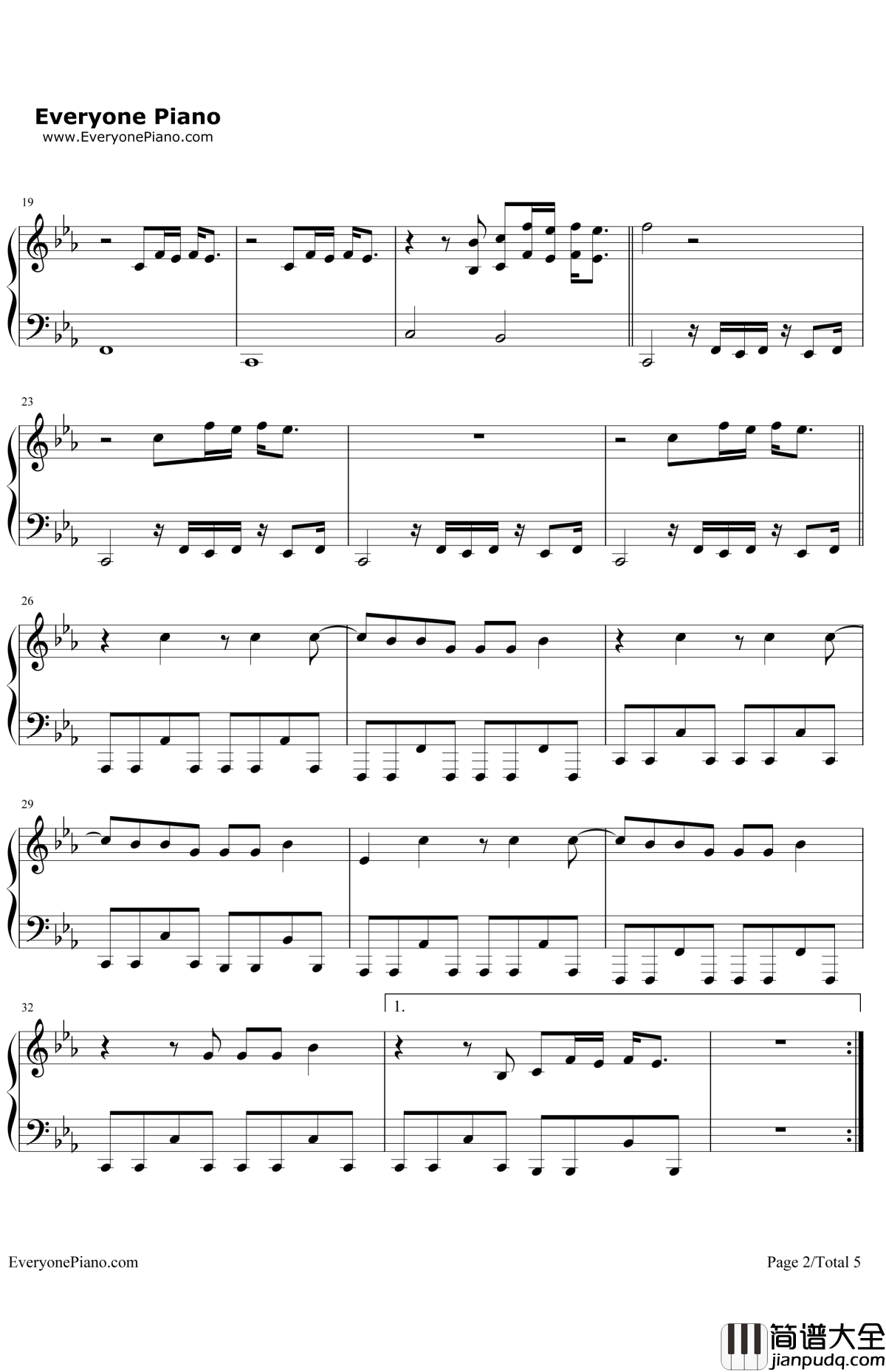 Cool_for_the_Summer钢琴谱_DemiLovato