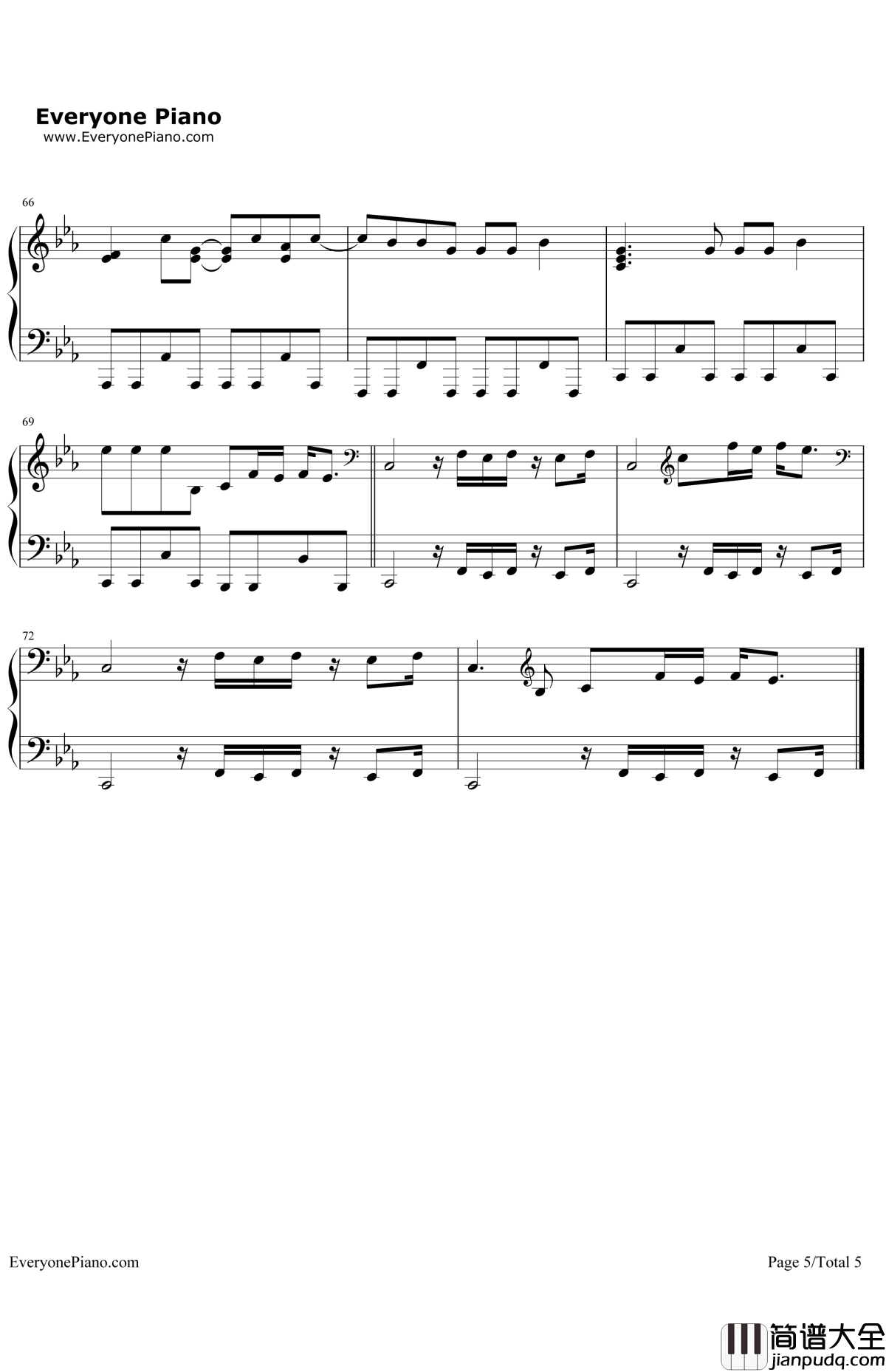 Cool_for_the_Summer钢琴谱_DemiLovato