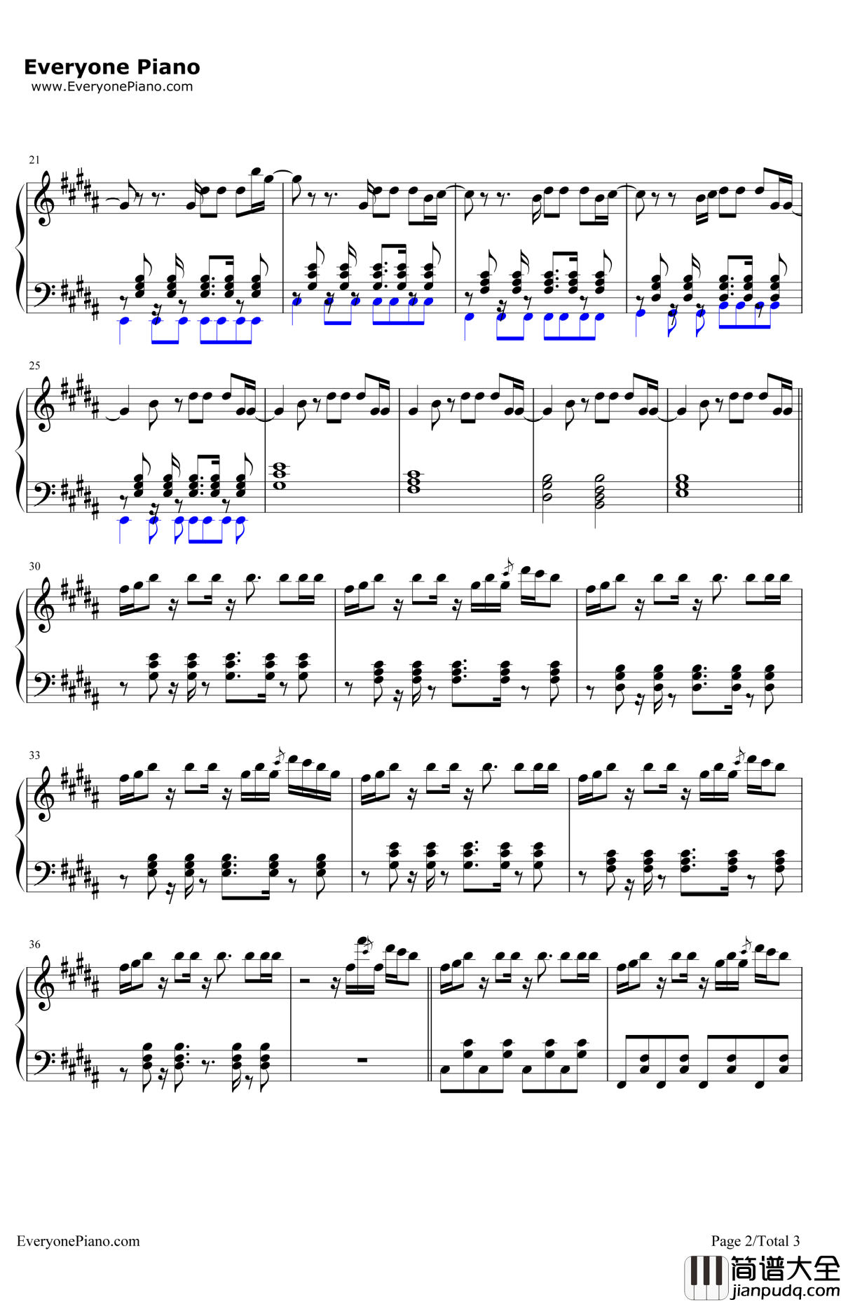 Stole_the_Show钢琴谱_Kygo