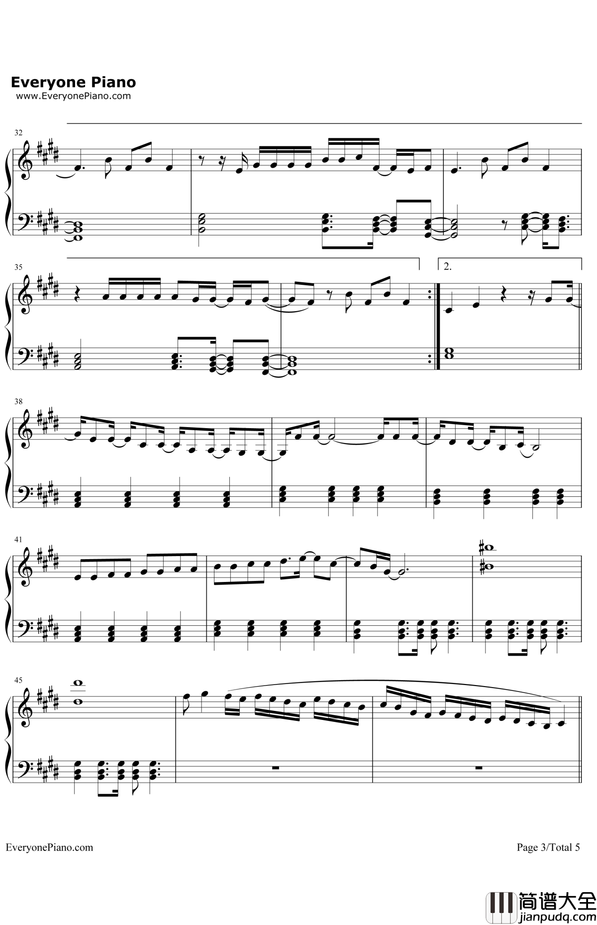 Nobody_Love钢琴谱_Tori_Kelly