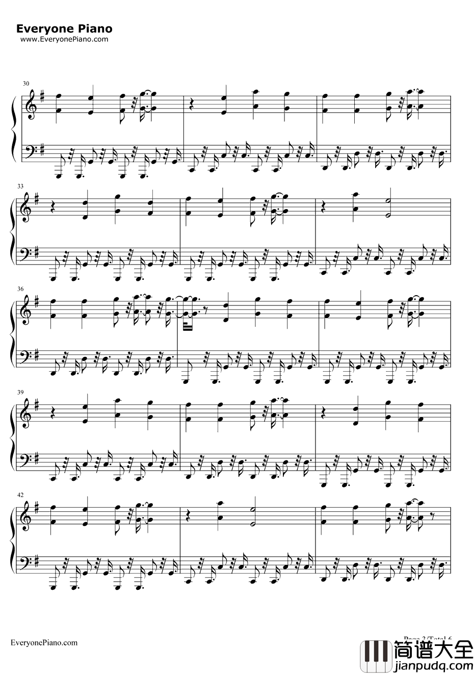 恋をしようよ钢琴谱_Pico_女装正太主题曲