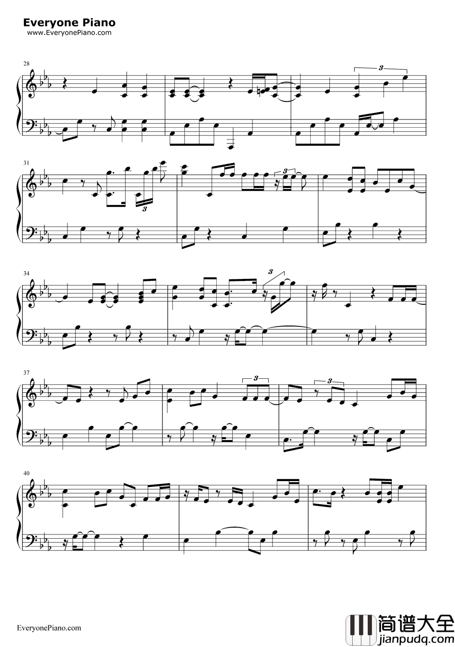 WanttoWantMe钢琴谱_JasonDerulo