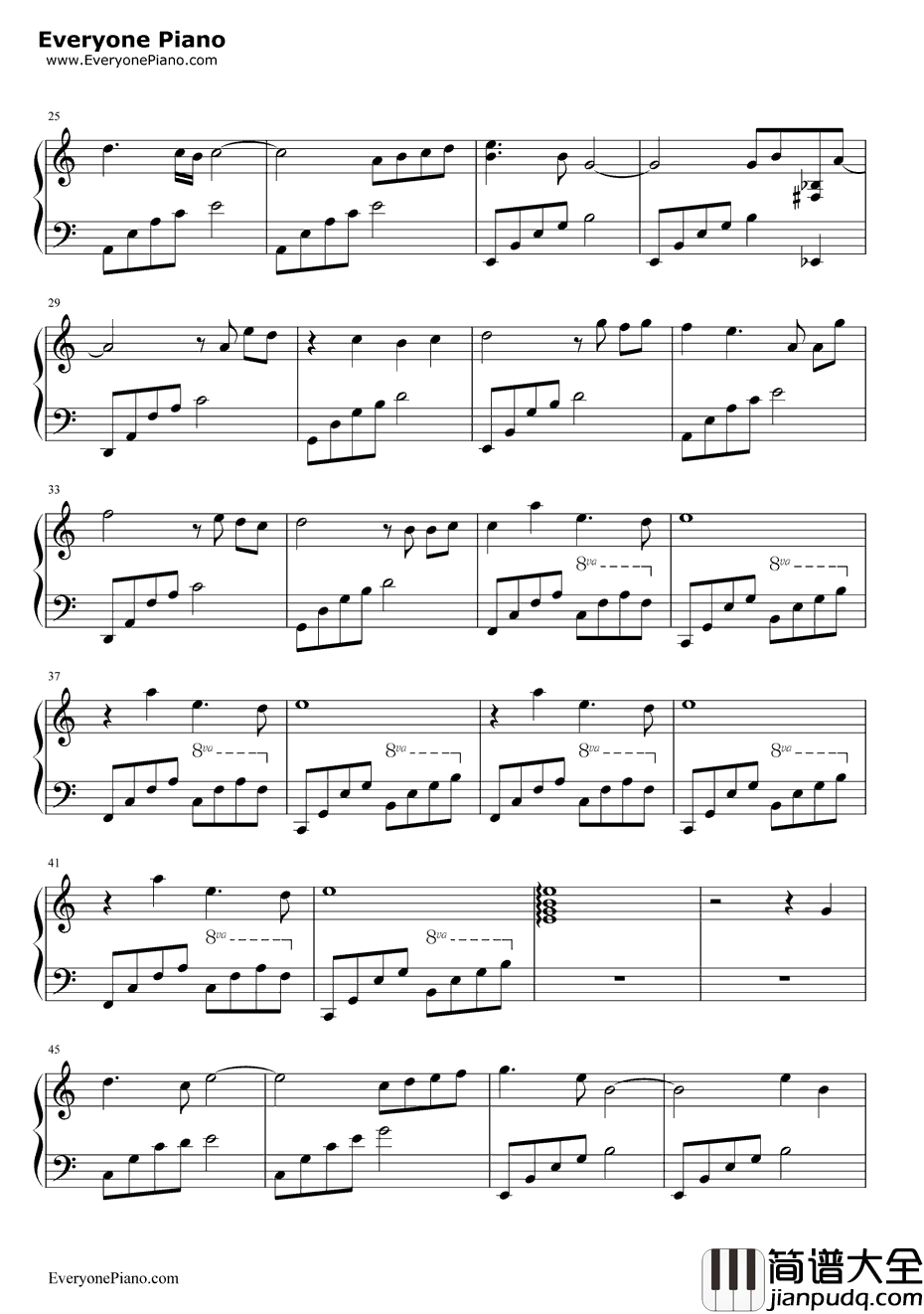 沉醉于风中钢琴谱_神思者S.E.N.S