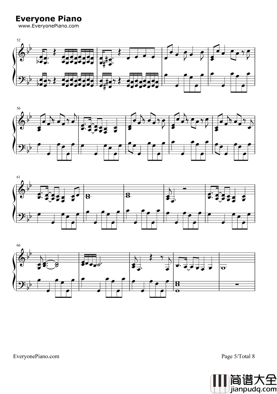 ChopSuey钢琴谱_SystemofaDown