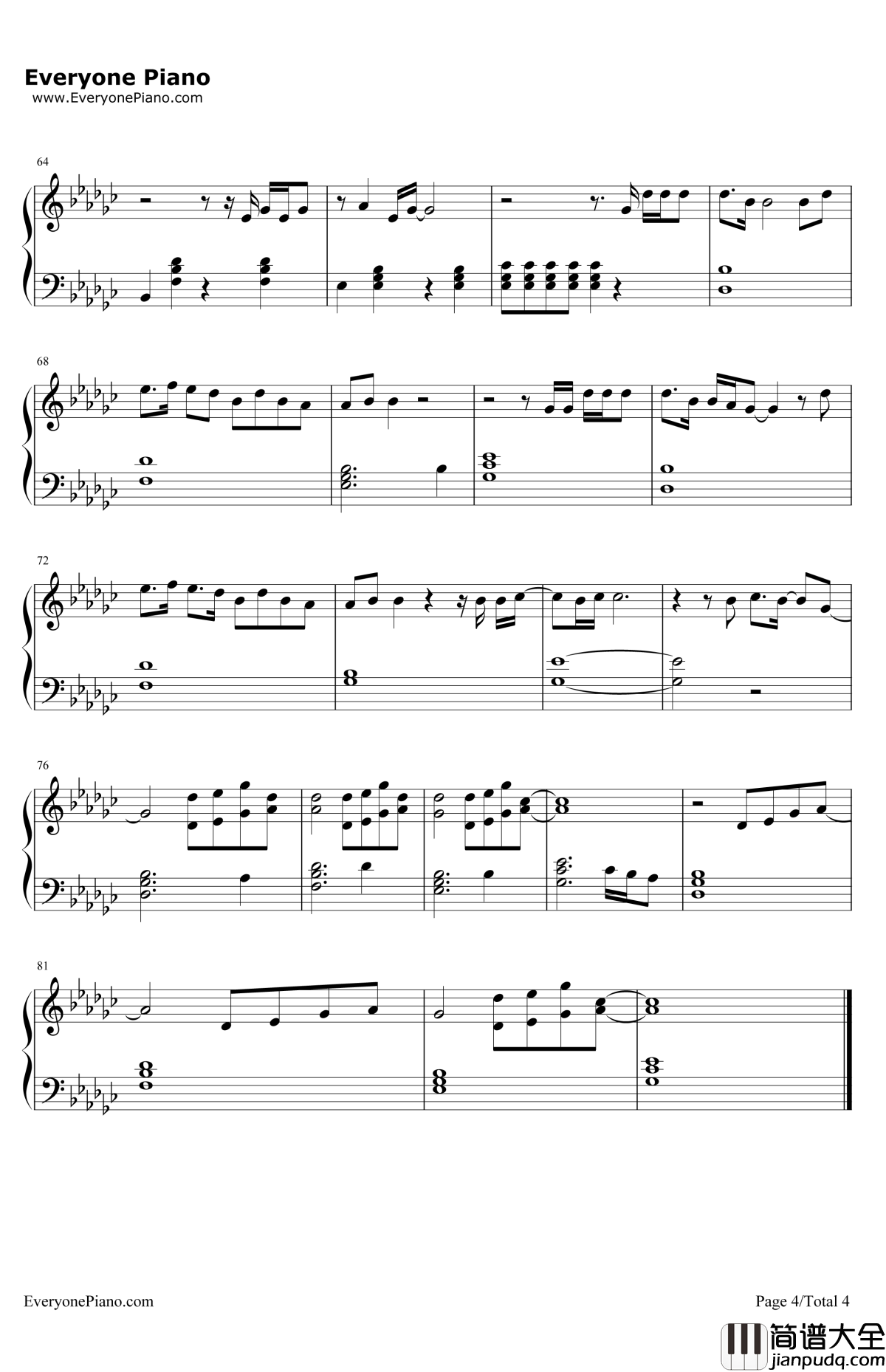 TalkMeDown钢琴谱_TroyeSivan