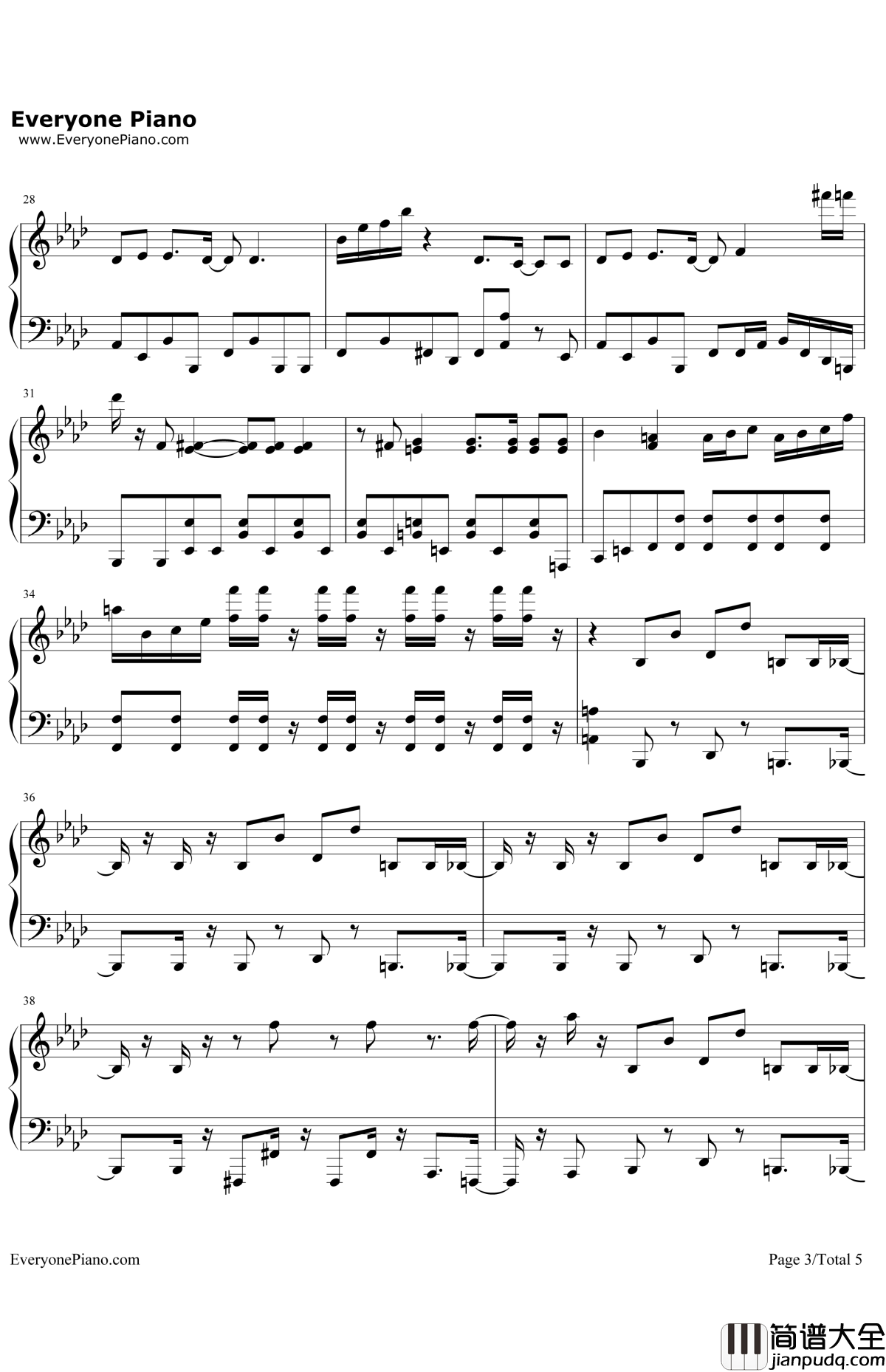 Steppin'Out钢琴谱_FLOW_无头骑士异闻录×2结OP