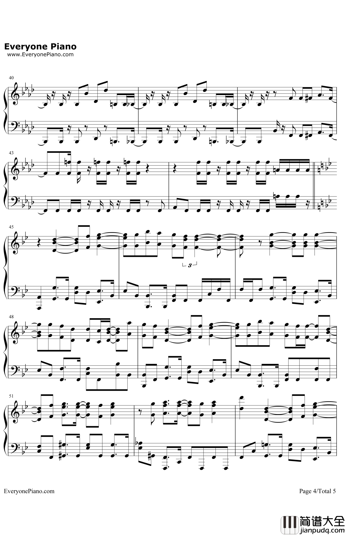 Steppin'Out钢琴谱_FLOW_无头骑士异闻录×2结OP