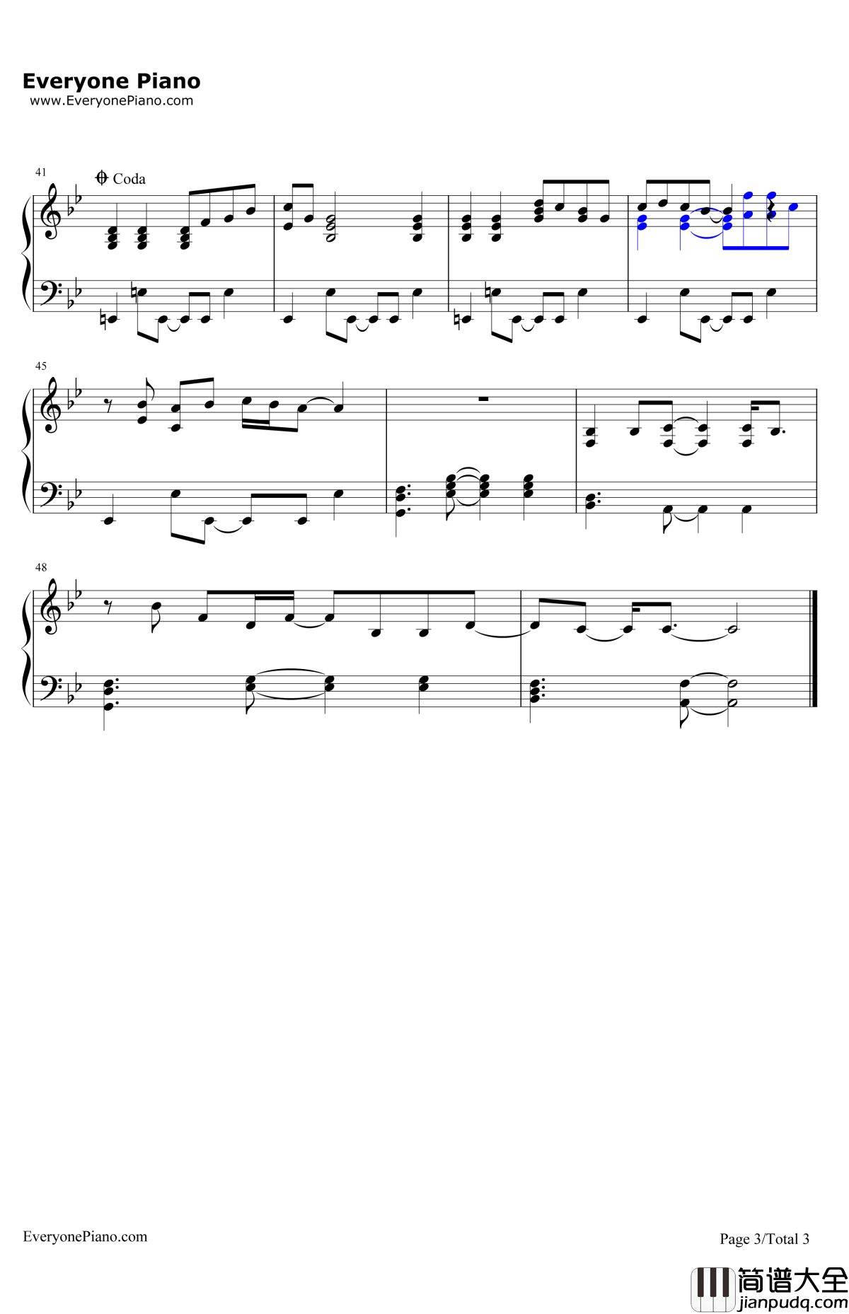 WorldofChances钢琴谱_DemiLovato